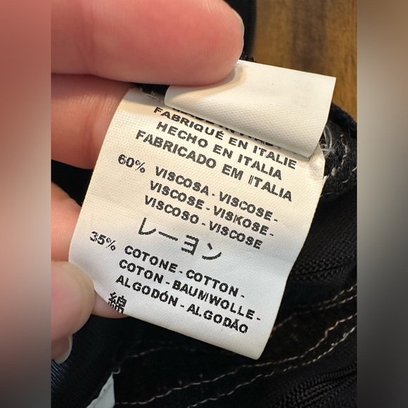 Missoni Dress Black Classic Knit With Pink And Silver Sequins Size 42 - Picture 8 of 12